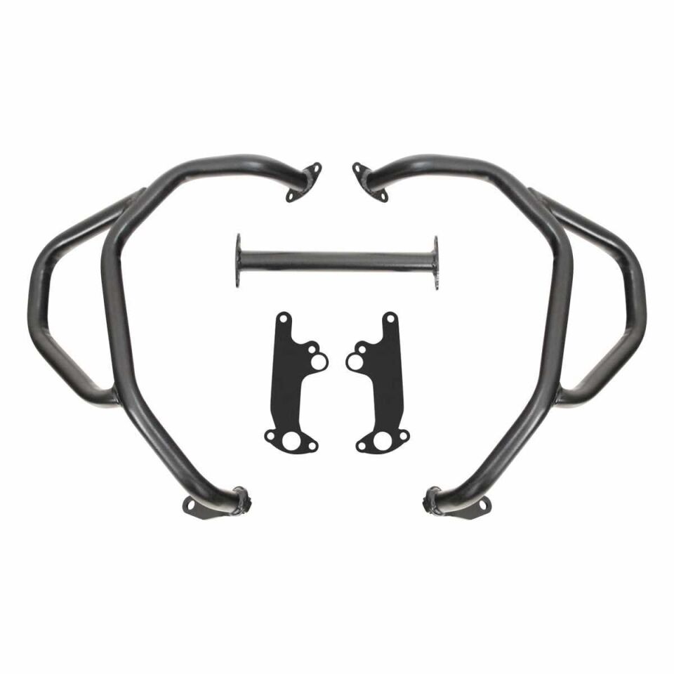 GP Kompozit BMW R 1300 GS 2023-2024 Uyumlu Motor Üst Koruma Demiri Siyah