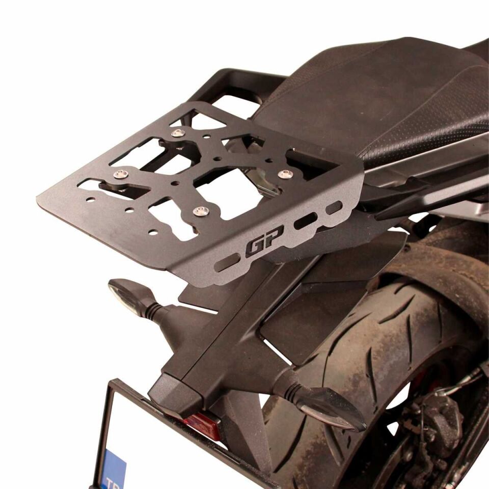 GP Kompozit KTM Duke 250 / 390 2024 Uyumlu Arka Çanta Demiri Siyah