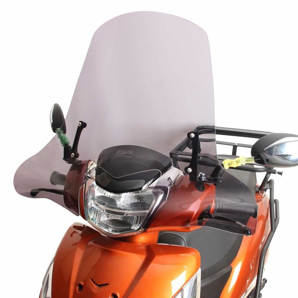 GP Kompozit TVS Jupiter 110/125 2023-2024 Uyumlu Ön Cam Şeffaf 58 cm