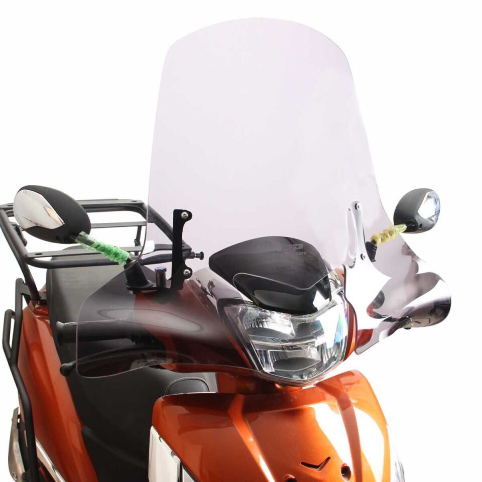 GP Kompozit TVS Jupiter 110/125 2023-2024 Uyumlu Ön Cam Şeffaf 58 cm