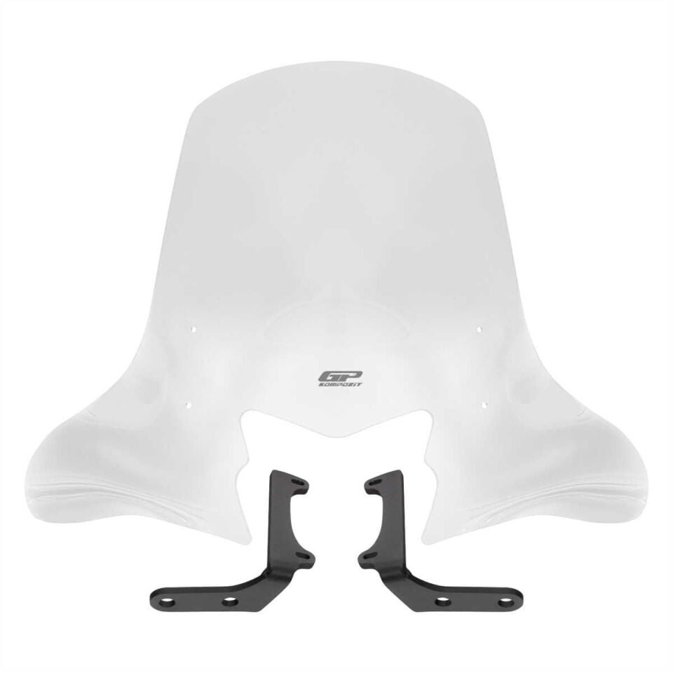 GP Kompozit TVS Jupiter 110/125 2023-2024 Uyumlu Ön Cam Şeffaf 58 cm