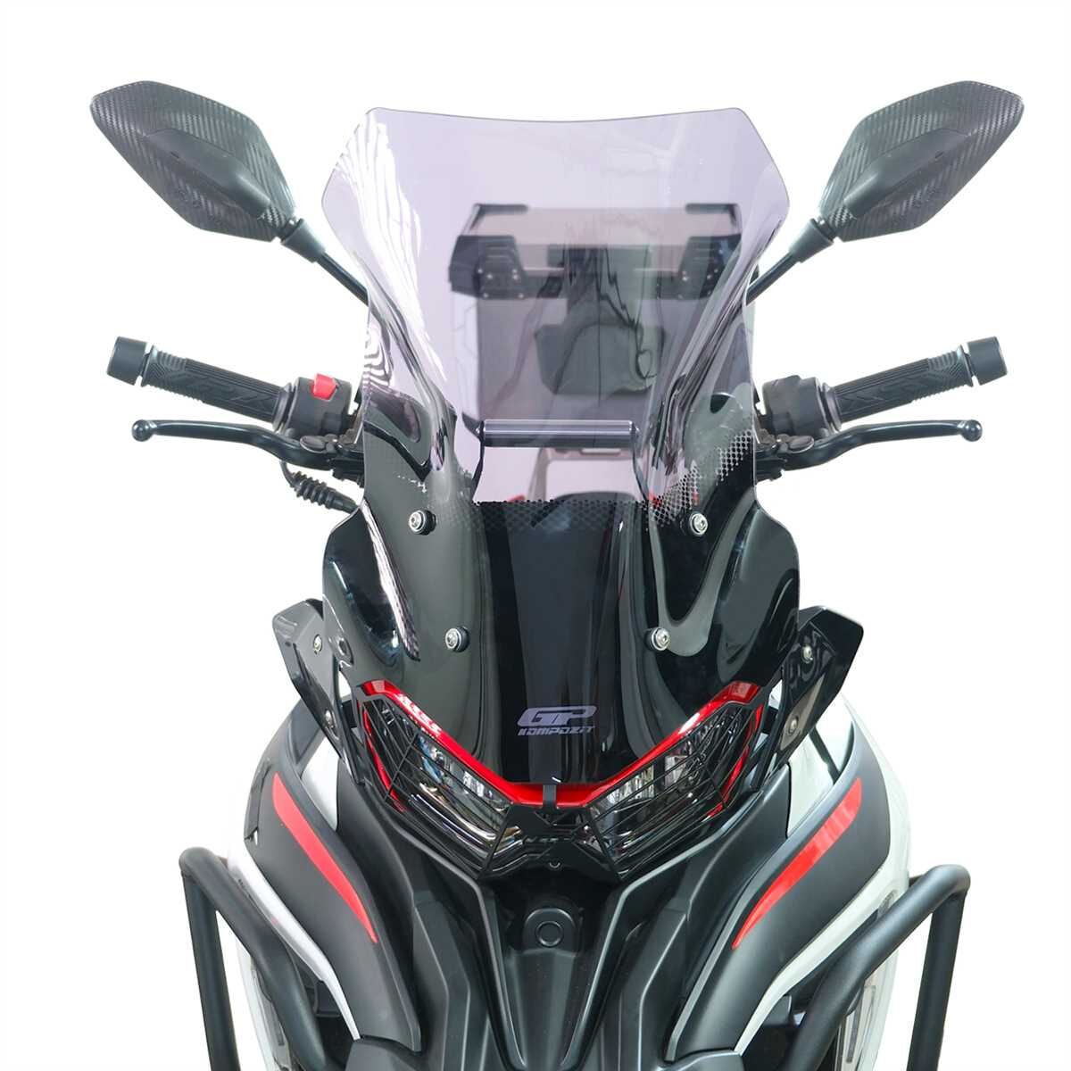 GP Kompozit Benelli TRK 702 X 2024 Uyumlu Ön Cam Şeffaf 53 cm