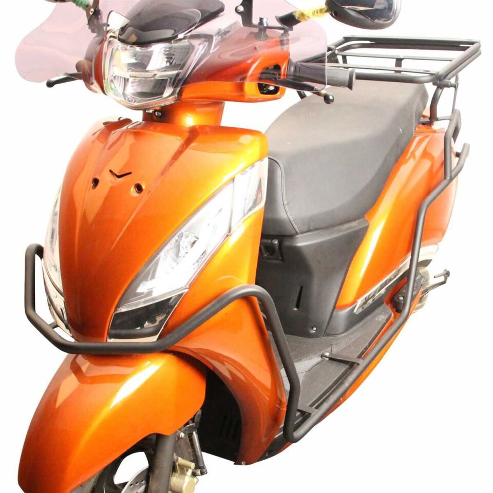 GP Kompozit TVS Jupiter 110/125 2023-2024 Uyumlu Motor Koruma Demiri Siyah