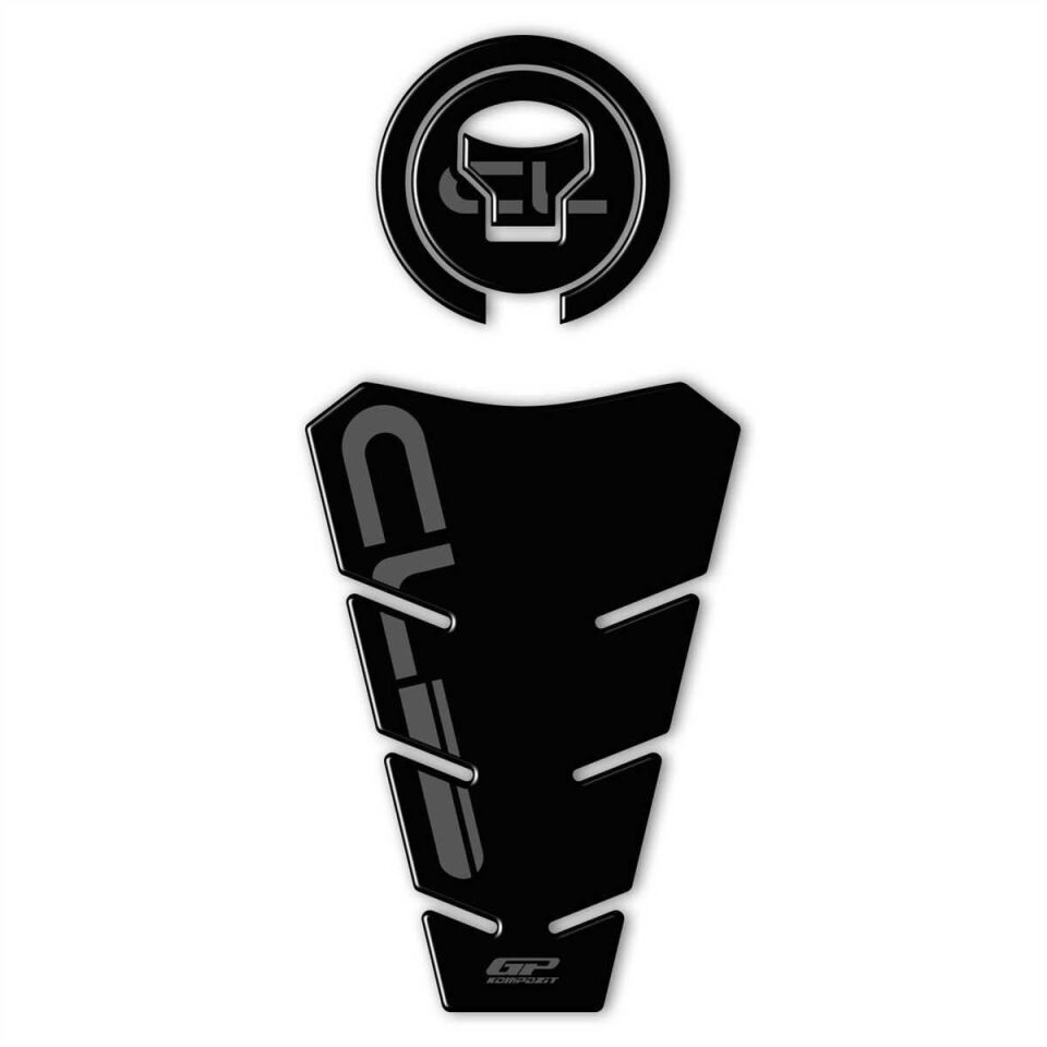 GP Kompozit Honda CL 250 2023-2024 Uyumlu Tank Pad Seti Siyah
