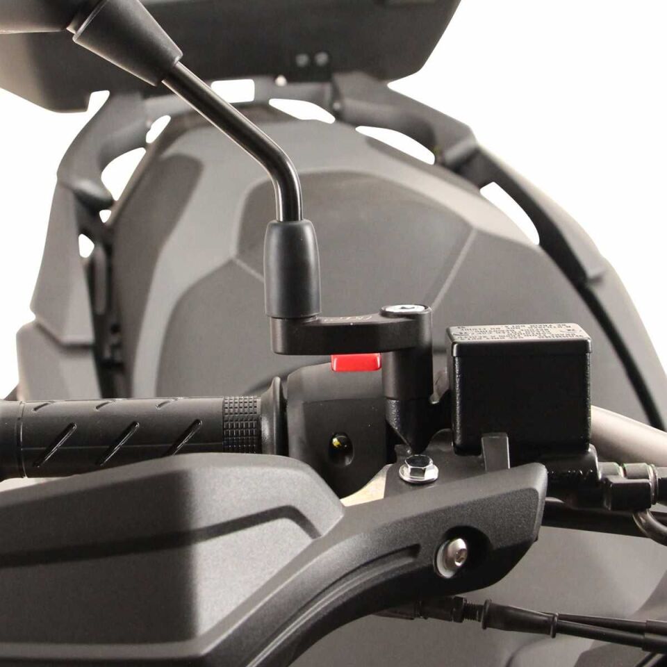 GP Kompozit Honda ADV 350 2023-2025 Uyumlu Ayna Genişletme Siyah