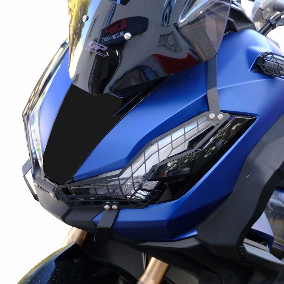 GP Kompozit Honda ADV 350 2023-2025 Uyumlu Far Koruma Siyah