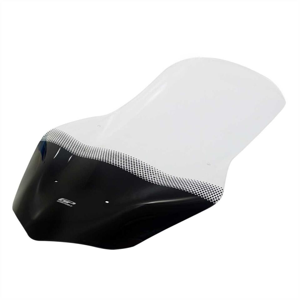 GP Kompozit Yamaha NMAX 125 / 155 2021-2024 Uyumlu Ayaklı Tur Camı Şeffaf 72 cm