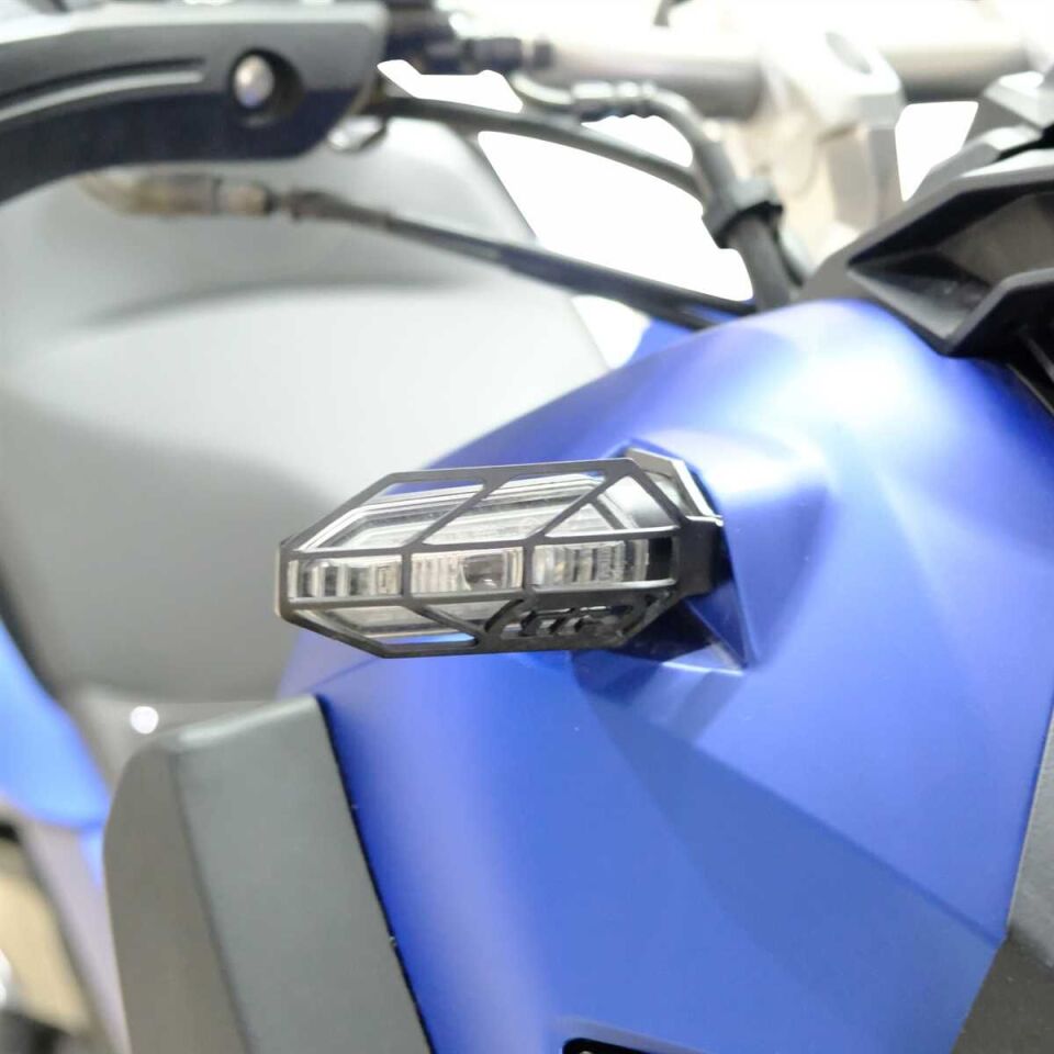 GP Kompozit Honda ADV 350 2023-2025 Uyumlu Sinyal Koruma Siyah