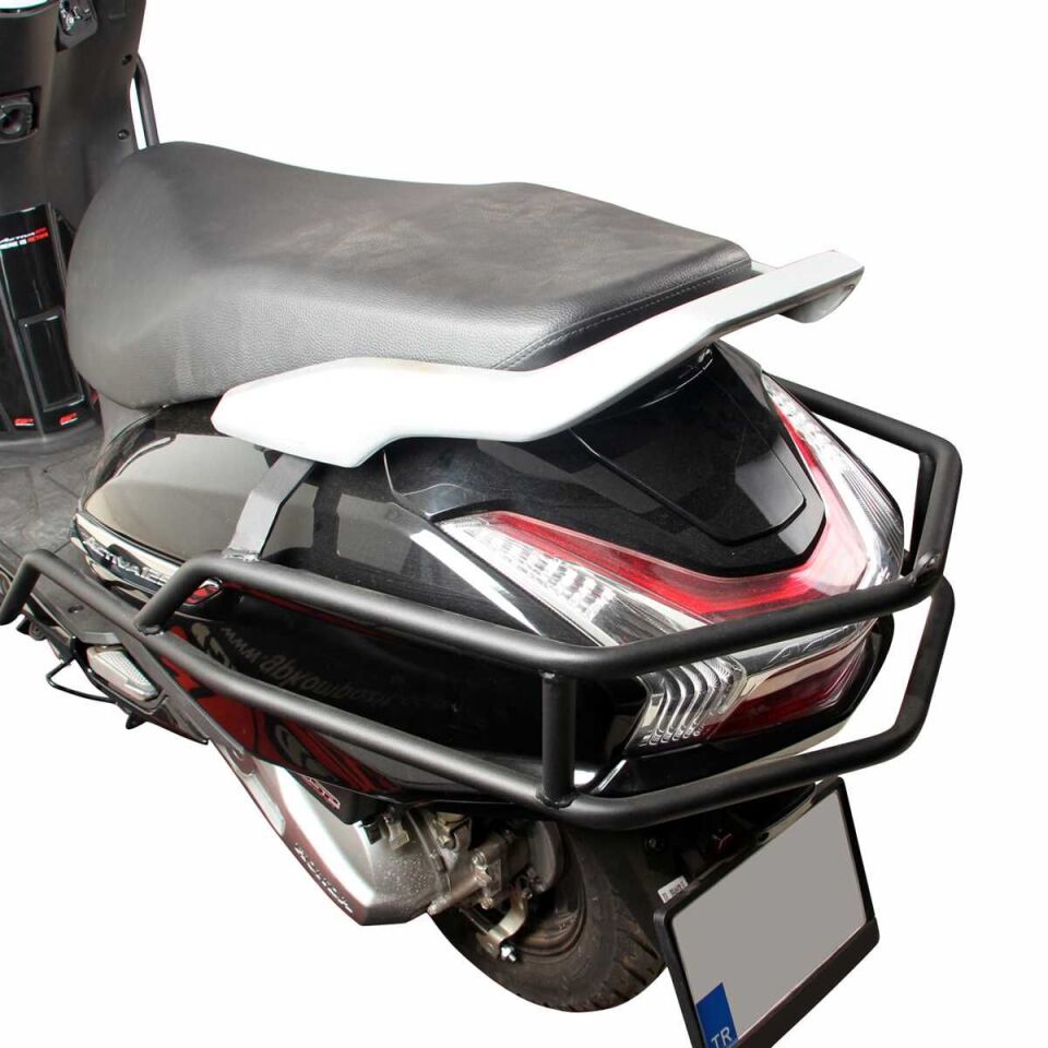 GP Kompozit Honda Activa 2023-2024 Uyumlu Motor Koruma Demiri Siyah