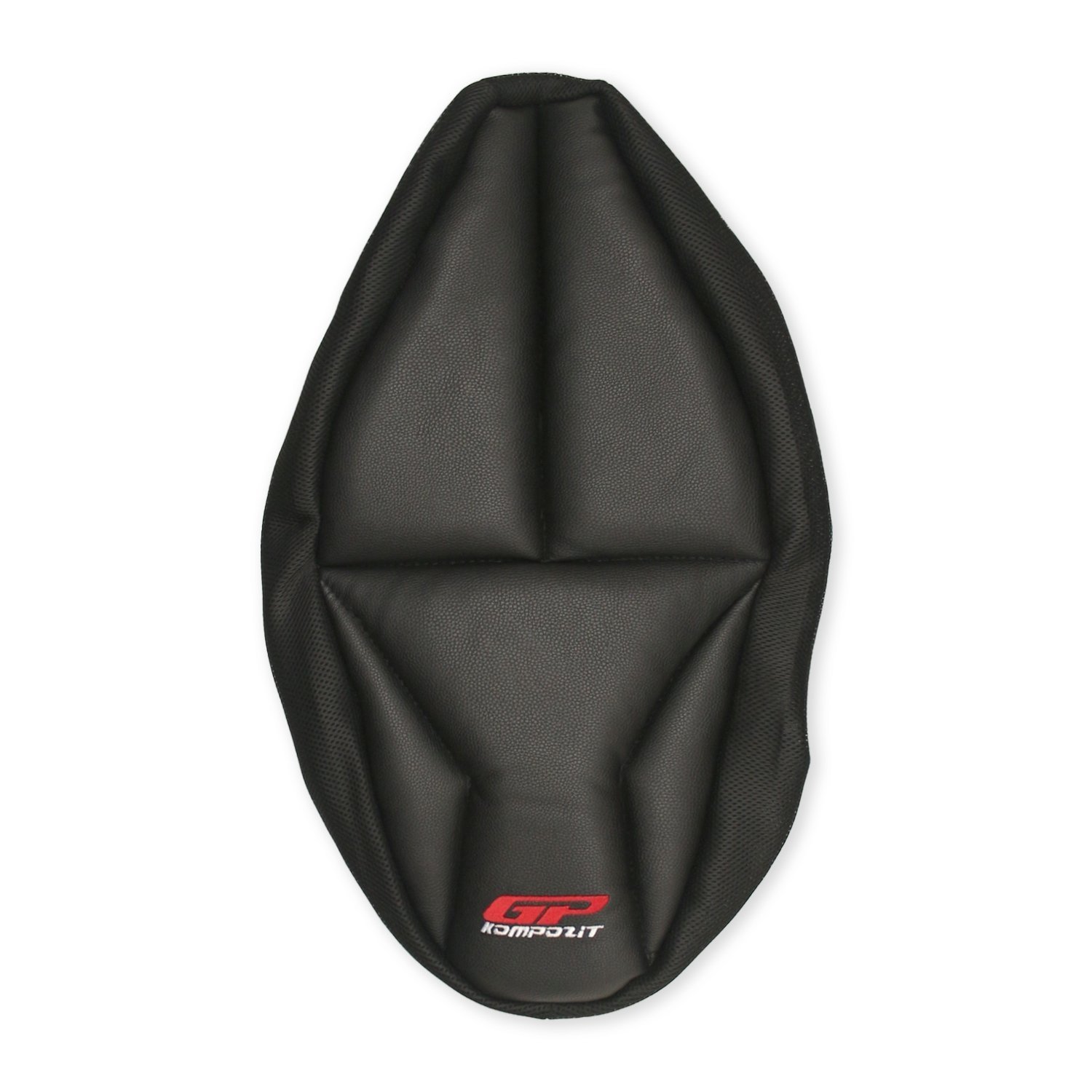 GP Kompozit Honda Activa 2013-2023 Uyumlu Fileli Motosiklet Konfor Sele Kılıfı Siyah