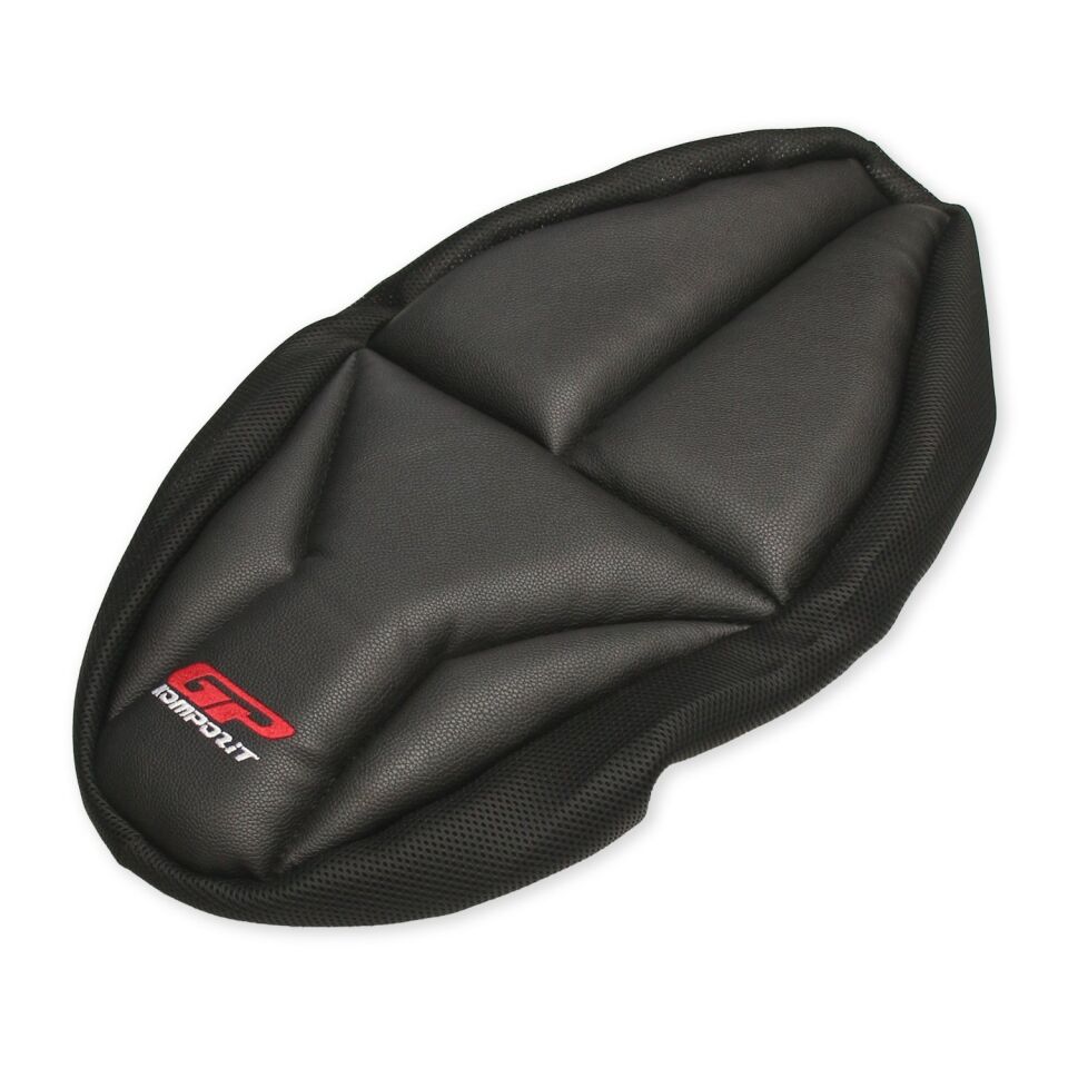 GP Kompozit Honda Activa 2013-2023 Uyumlu Fileli Motosiklet Konfor Sele Kılıfı Siyah