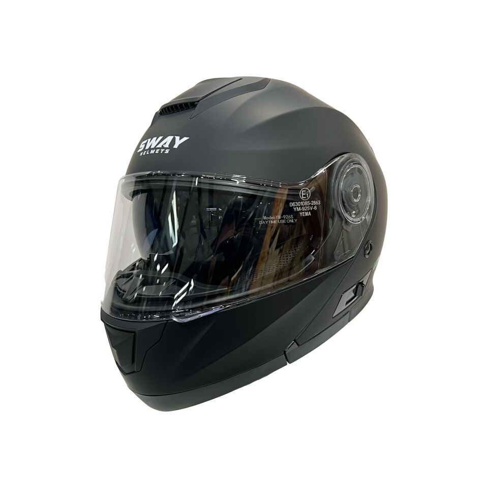 SWAY SW 926-10 Matt Black Kask