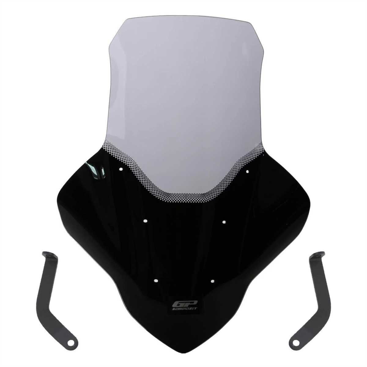 GP Kompozit Yamaha NMAX 125 / 155 2021-2024 Uyumlu Elcikli Tur Camı Füme 74 cm