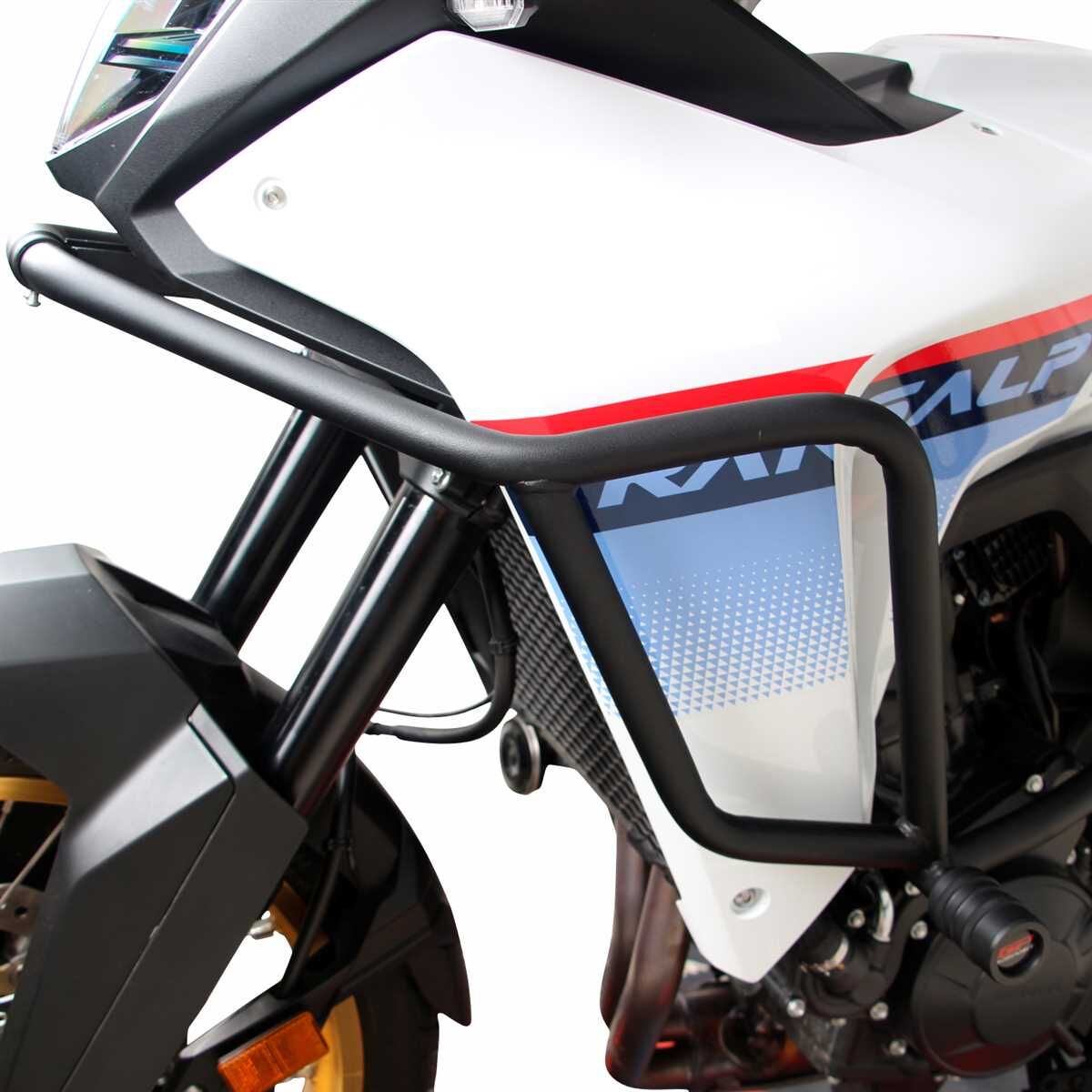 GP Kompozit Honda XL750L Transalp 2023-2024 Uyumlu Motor Koruma Demiri Siyah