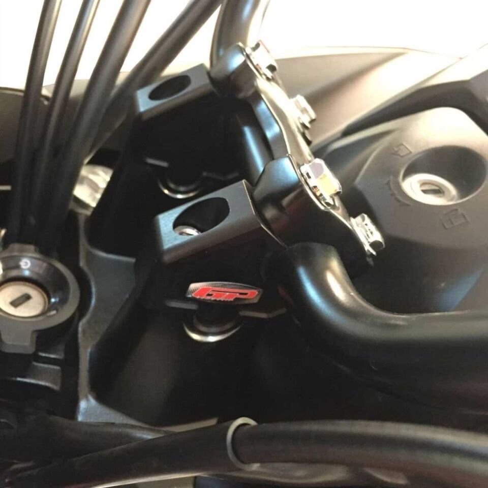 GP Kompozit Honda NC 700 X-S / NC 750 X-S 2012-2024 Uyumlu Gidon Yükseltme Siyah