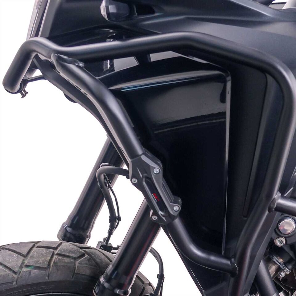 GP Kompozit Honda NX 500 2025 Uyumlu Motor Koruma Demiri Seti Siyah