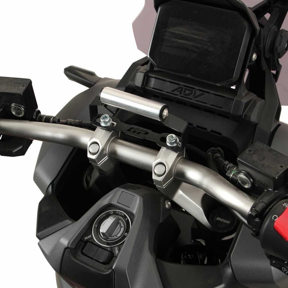 GP Kompozit Honda ADV 350 2023-2025 Uyumlu Telefon / Navigasyon Tutucu Siyah