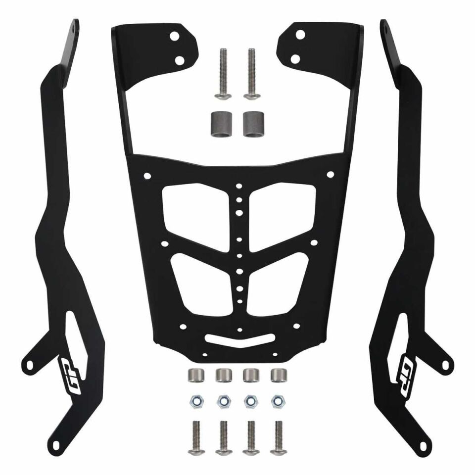GP Kompozit Bajaj Pulsar NS 125 2023-2024 Uyumlu Arka Çanta Demiri Siyah