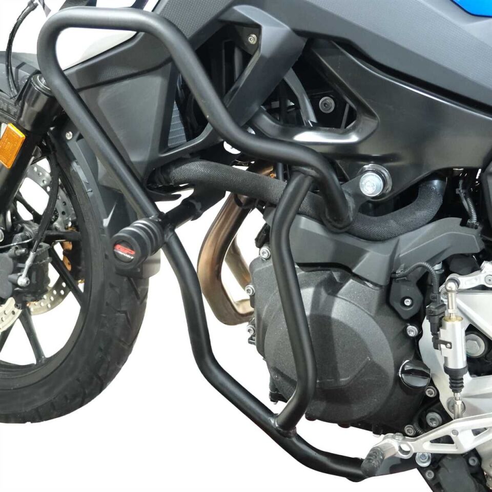 GP Kompozit BMW F 800 GS 2024 Uyumlu Motor Koruma Demiri Siyah