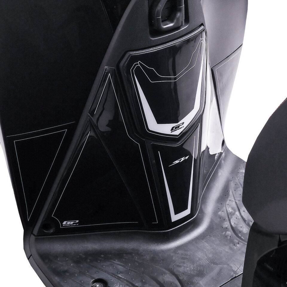 GP Kompozit Honda SH 125 2024 Uyumlu Tank Pad Siyah