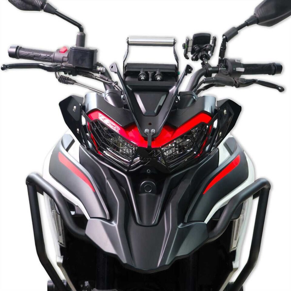 GP Kompozit Benelli TRK 702 X 2024 Uyumlu Telefon / Navigasyon Tutucu Siyah