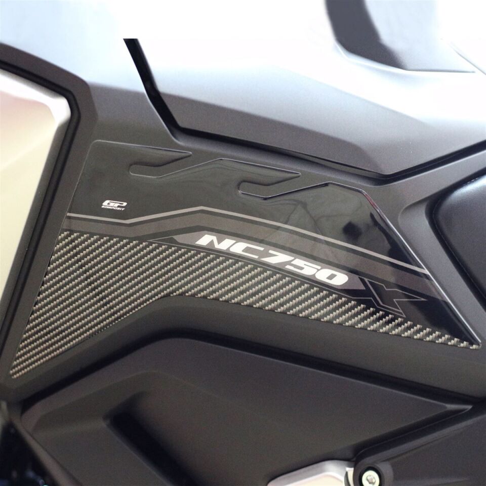 GP Kompozit Honda NC 750 X 2021-2024 Uyumlu Tank Pad Seti Kırmızı