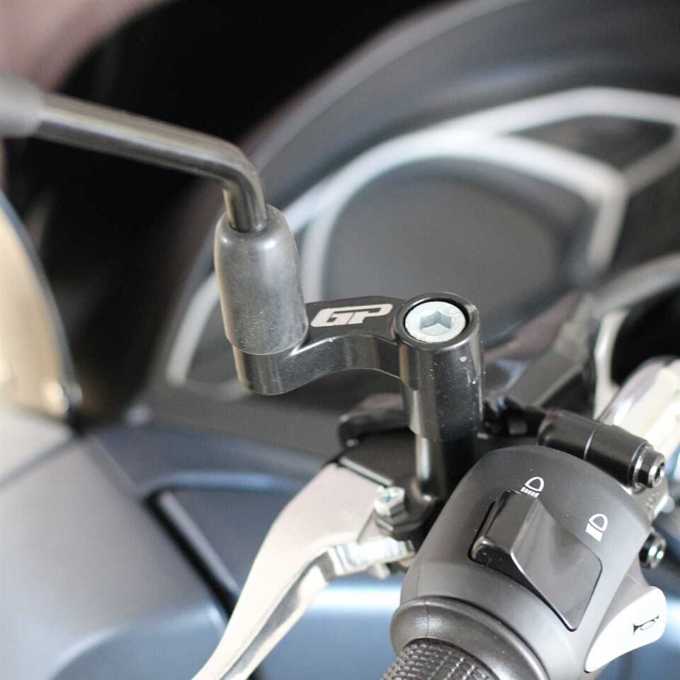 GP Kompozit Honda PCX 125 / 150 2014-2025 Uyumlu Ayna Genişletme Siyah