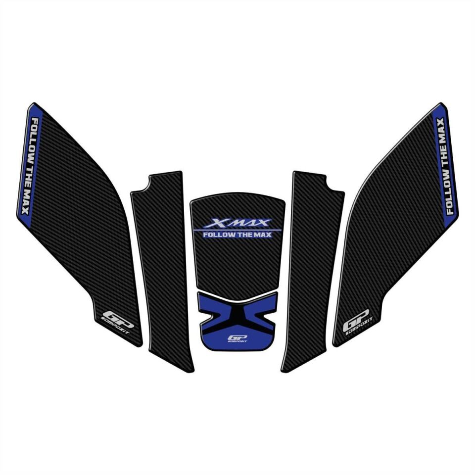 GP Kompozit Yamaha XMAX 2023-2024 Uyumlu Tank Pad Mavi