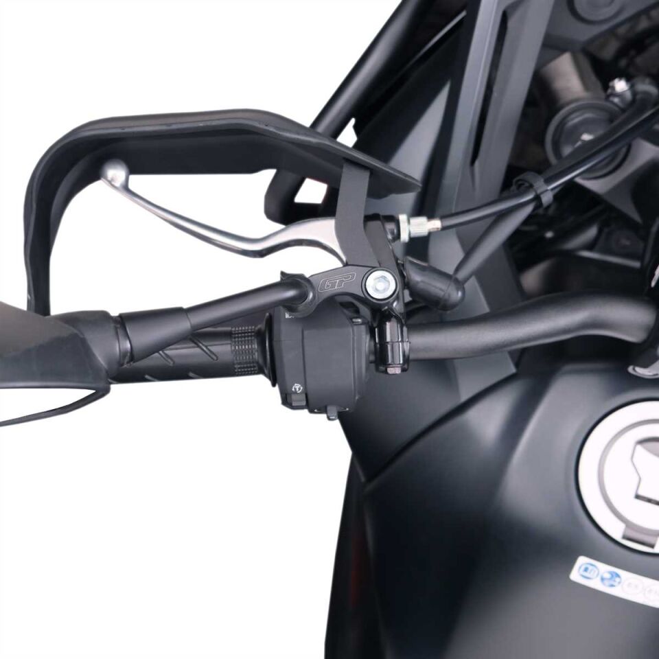 GP Kompozit Honda NX 500 2025 Uyumlu Ayna Genişletme Siyah