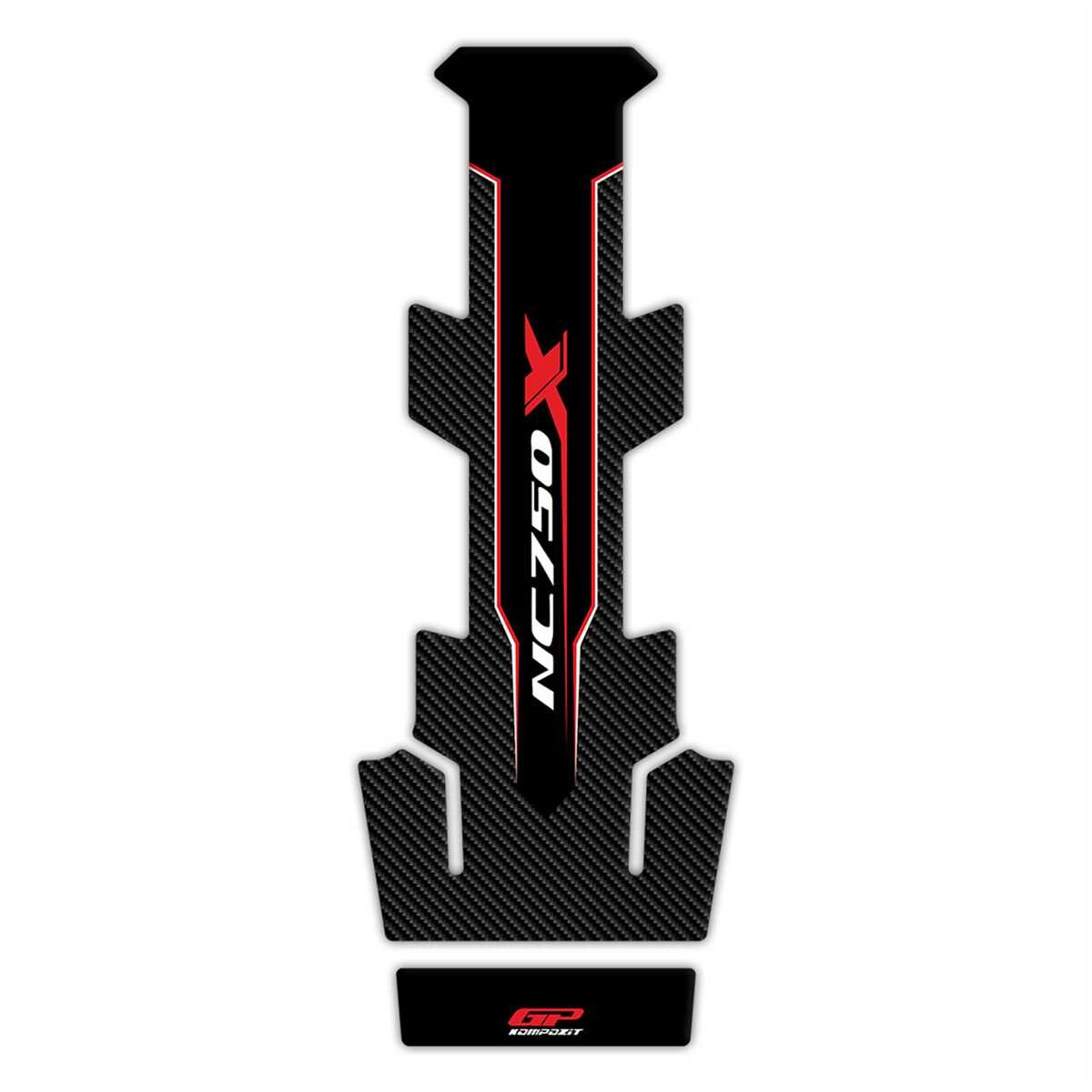 GP Kompozit Honda NC 750 X 2016-2020 Uyumlu Tank Pad Kırmızı