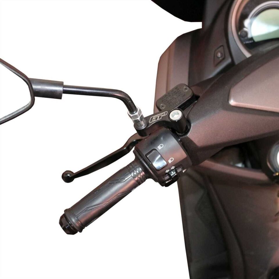GP Kompozit Yamaha NMAX 125 / 155 2015-2025 Uyumlu Ayna Genişletme Siyah