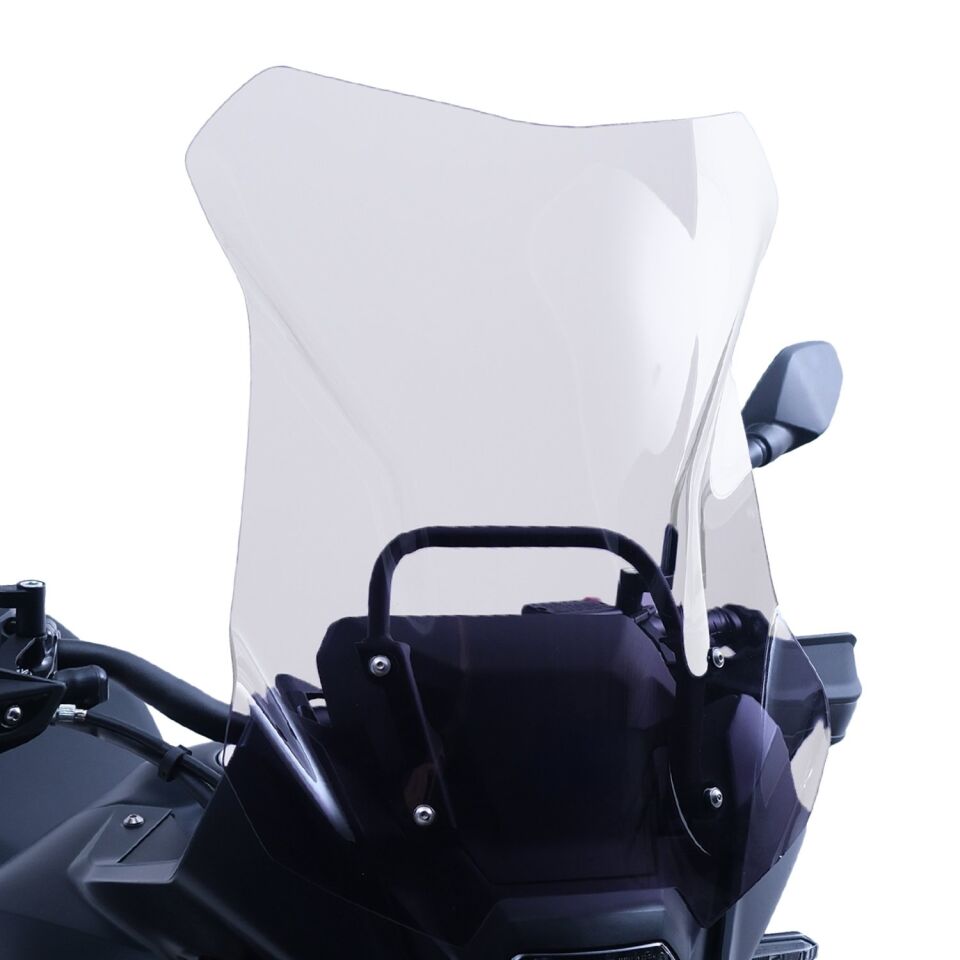 GP Kompozit Honda NX 500 2025 Uyumlu Ön Cam Şeffaf 49 cm