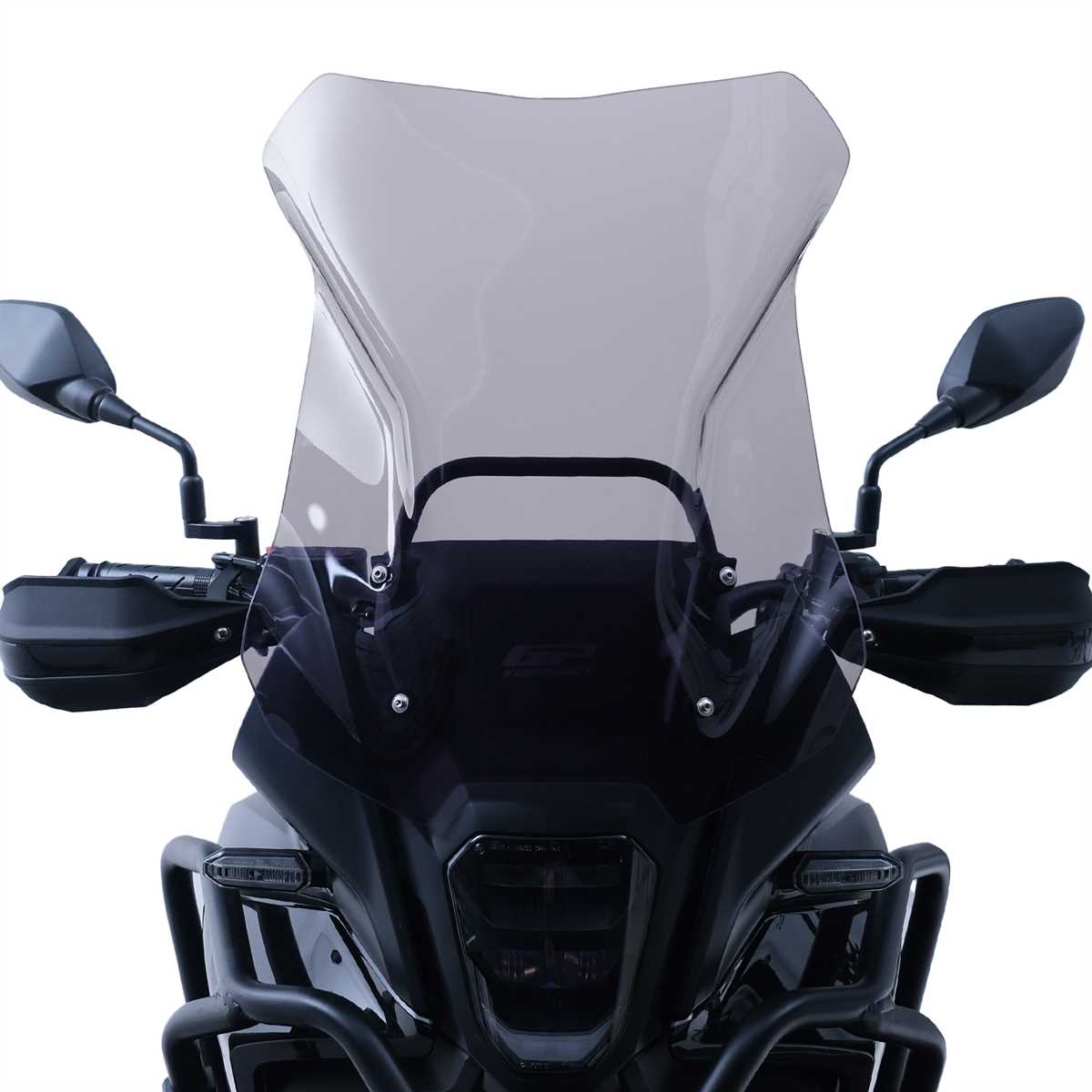 GP Kompozit Honda NX 500 2025 Uyumlu Ön Cam Füme 49 cm
