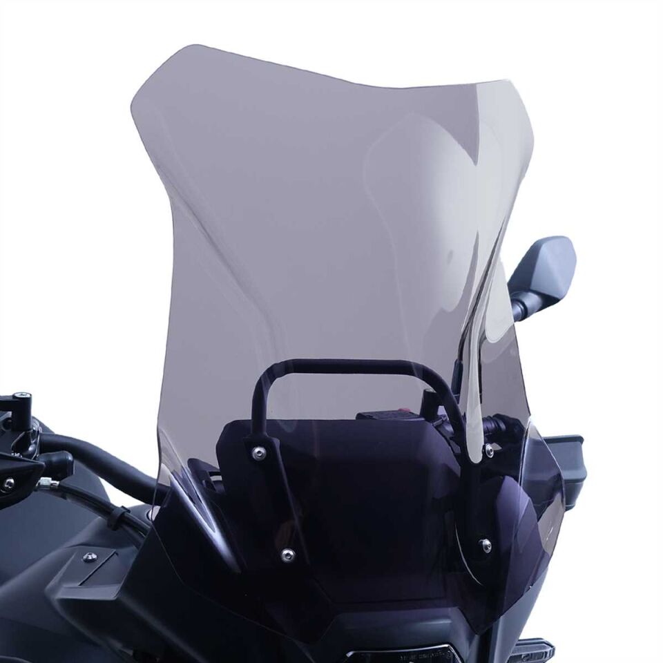 GP Kompozit Honda NX 500 2025 Uyumlu Ön Cam Füme 49 cm