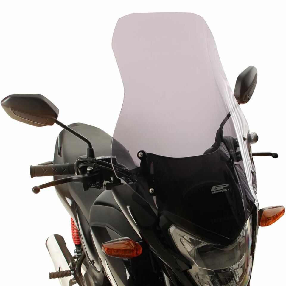 GP Kompozit Honda CB125F 2023-2024 Uyumlu Tur Camı Şeffaf 60 cm