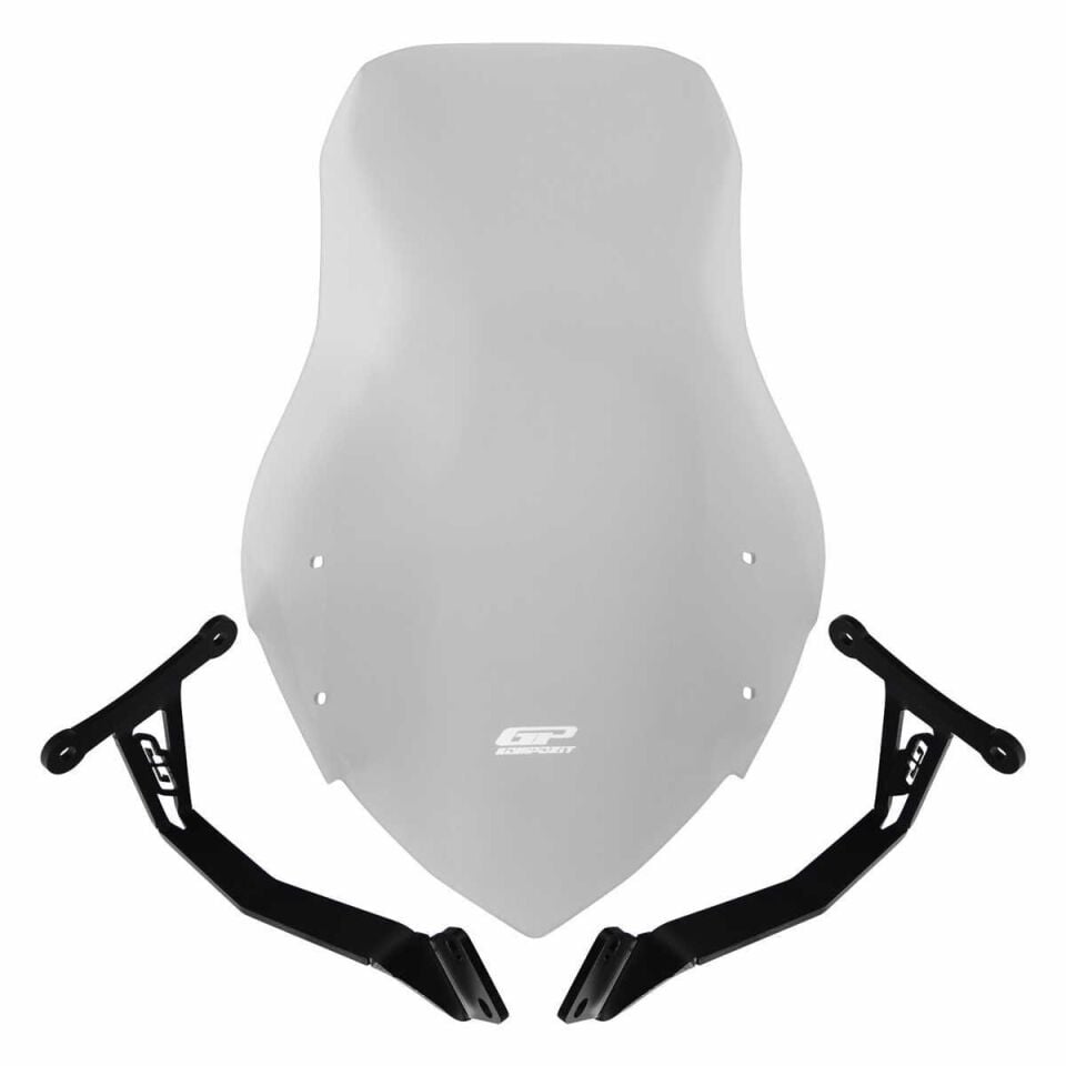 GP Kompozit Honda CB125F 2023-2024 Uyumlu Tur Camı Şeffaf 60 cm