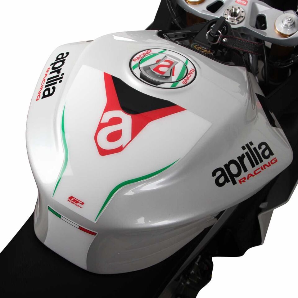 GP Kompozit Aprilia RS 660 2021-2023 Uyumlu Tank Pad Siyah